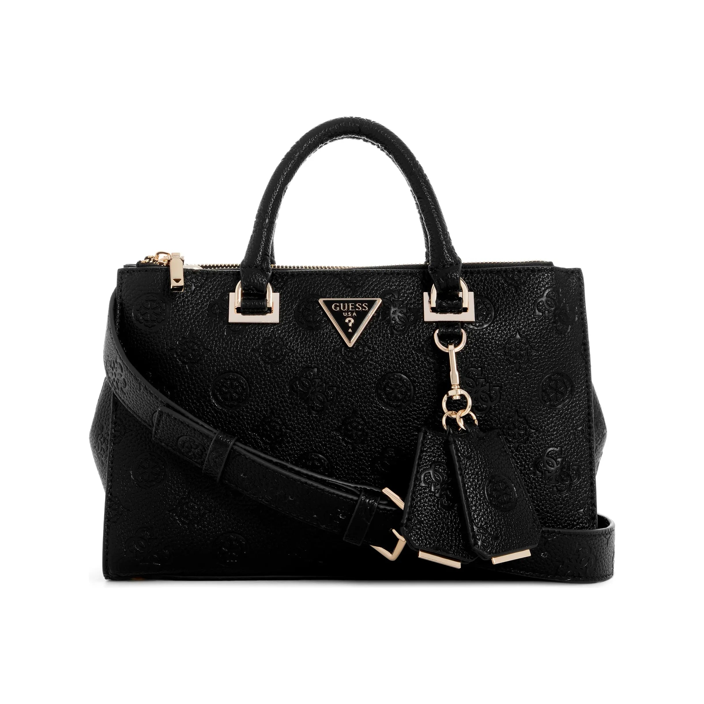 Guess Cresidia Status Satchel - Black