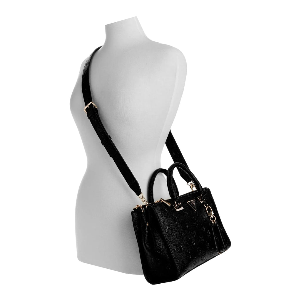 Guess Cresidia Status Satchel - Black