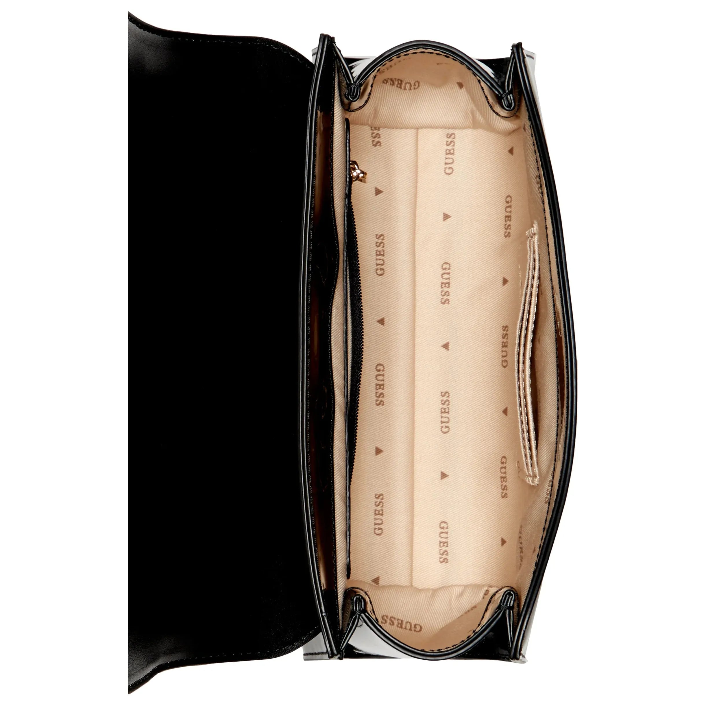 Guess Nolana Rabat à poignée supérieure - Noir