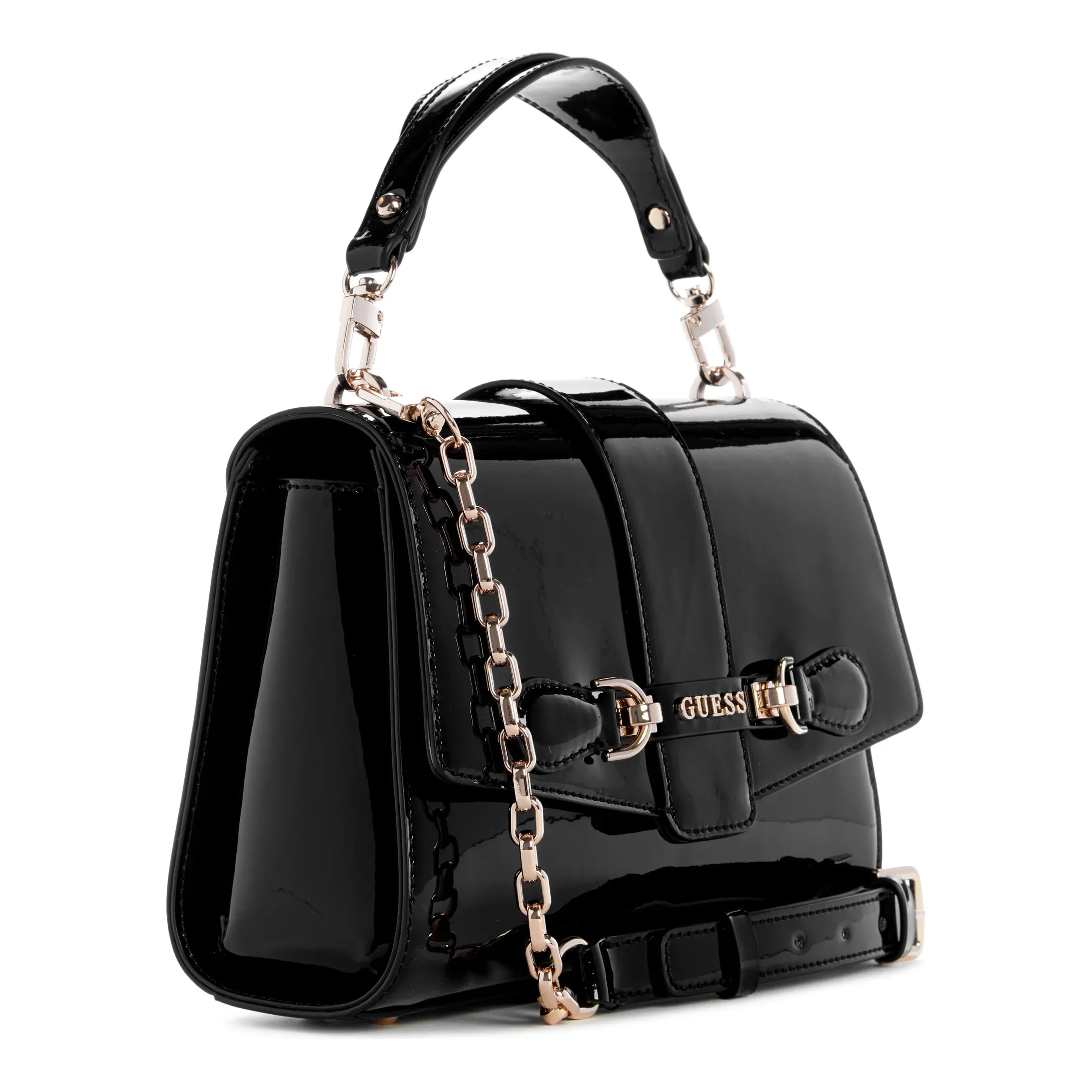 Guess Nolana Rabat à poignée supérieure - Noir