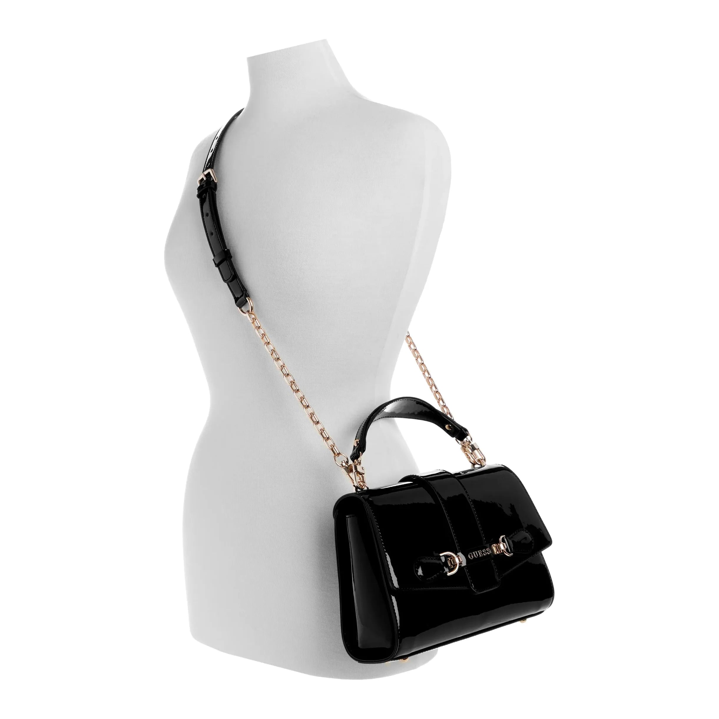 Guess Nolana Rabat à poignée supérieure - Noir