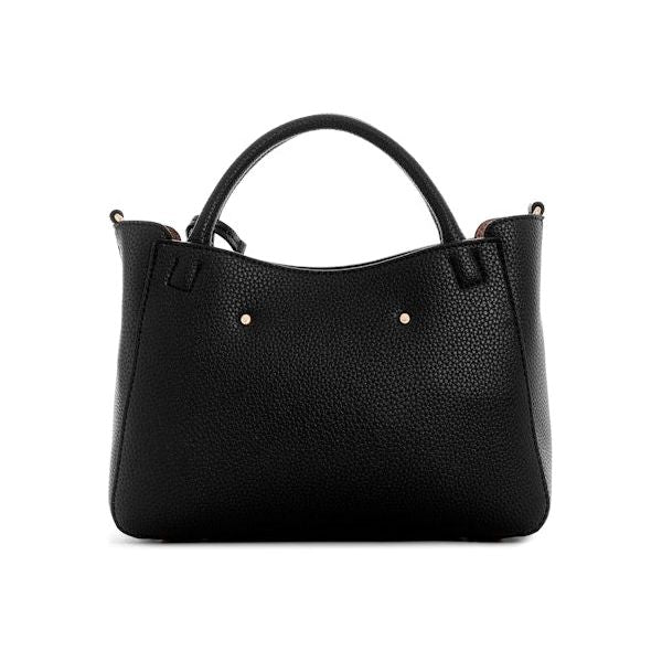 Guess Brenton SML Girlfriend Satchel - Black
