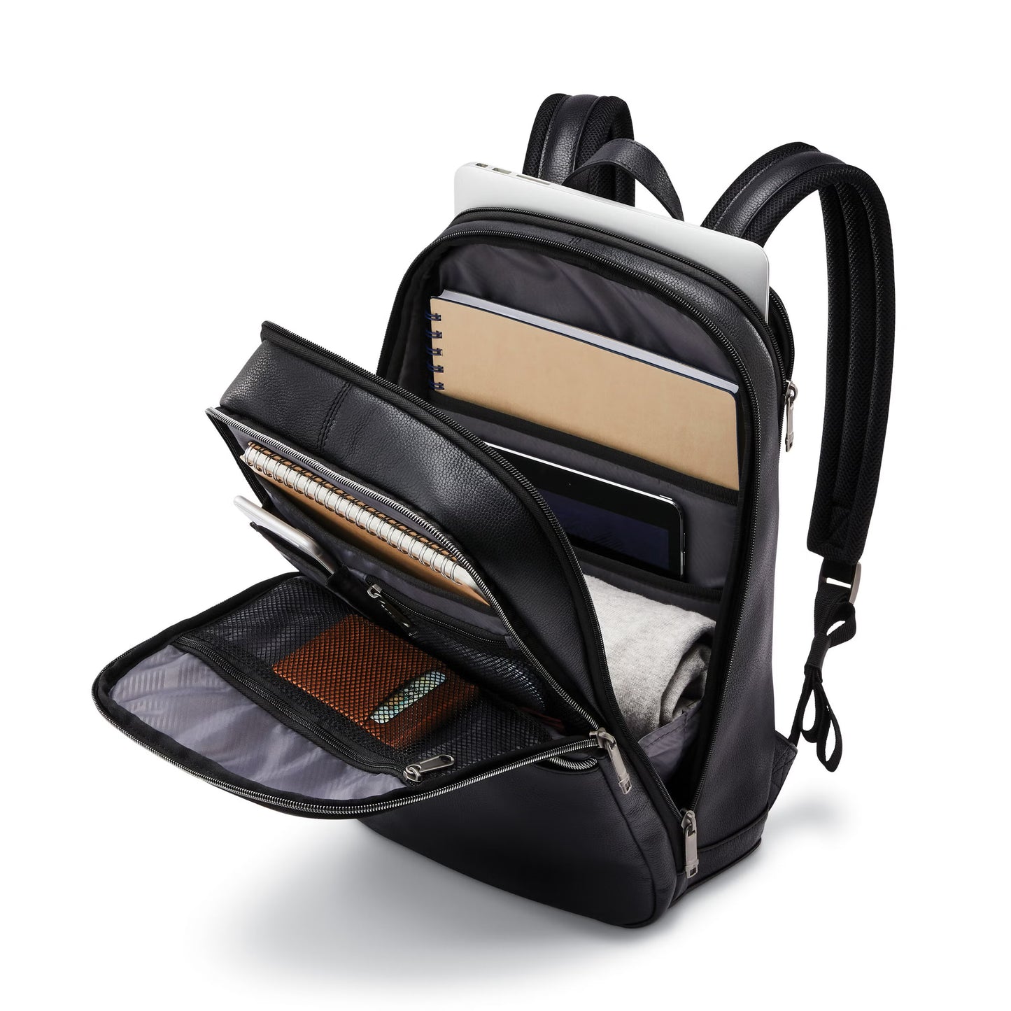 Samsonite Classic Leather Slim Backpack 14.1"