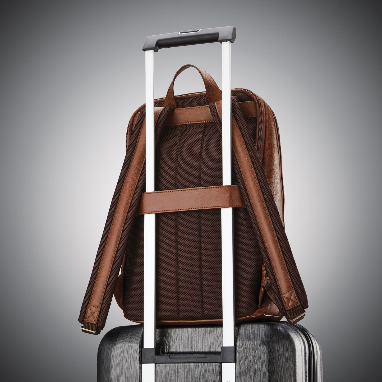Samsonite Classic Leather Slim Backpack 14.1"