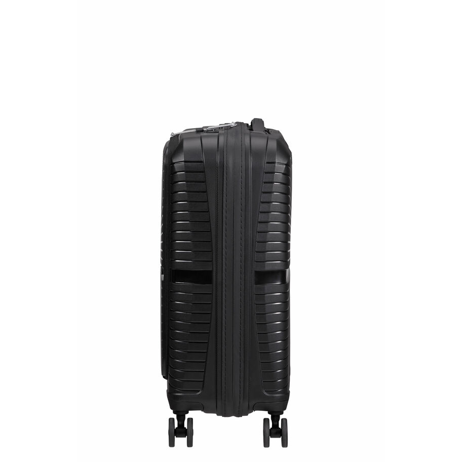 American Tourister Airconic Spinner Frontload Carry-On 15.6" Hardside Luggage - Onyx Black
