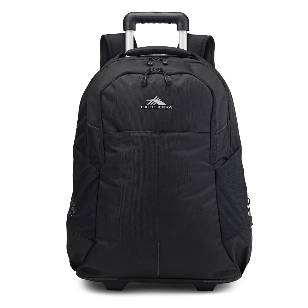 High Sierra BTS Powerglide PRO Wheeled Backpack - Black