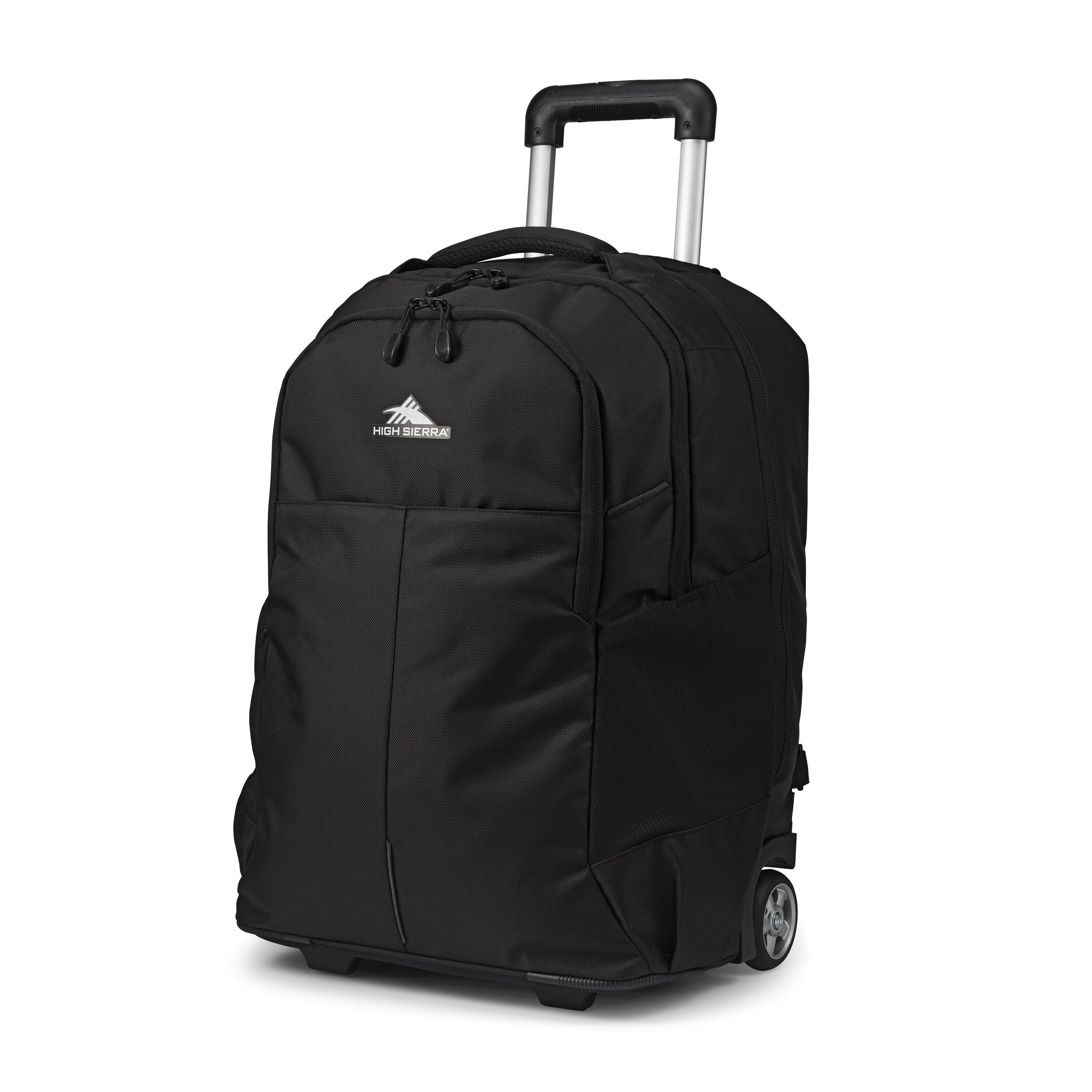 High Sierra BTS Powerglide PRO Wheeled Backpack - Black