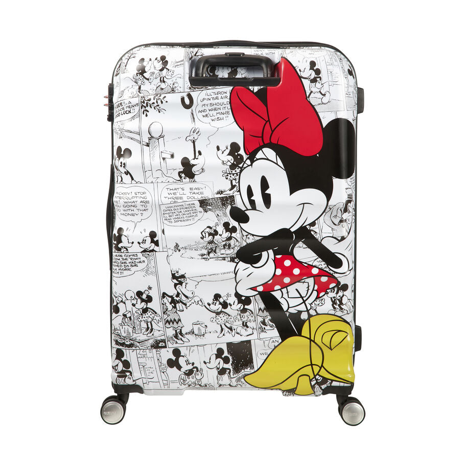 American Tourister Disney Wavebreaker Carry-On Hardside Luggage - Minnie Comics White