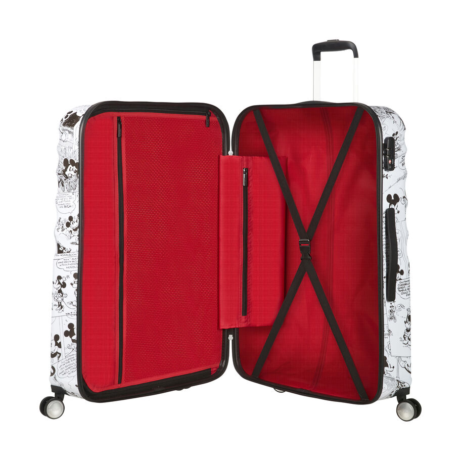 American Tourister Disney Wavebreaker Carry-On Hardside Luggage - Minnie Comics White