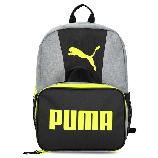 Sac à dos PUMA Evercat Duo Combo avec boîte à lunch - Gris