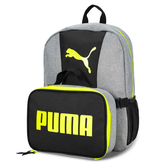 Sac à dos PUMA Evercat Duo Combo avec boîte à lunch - Gris