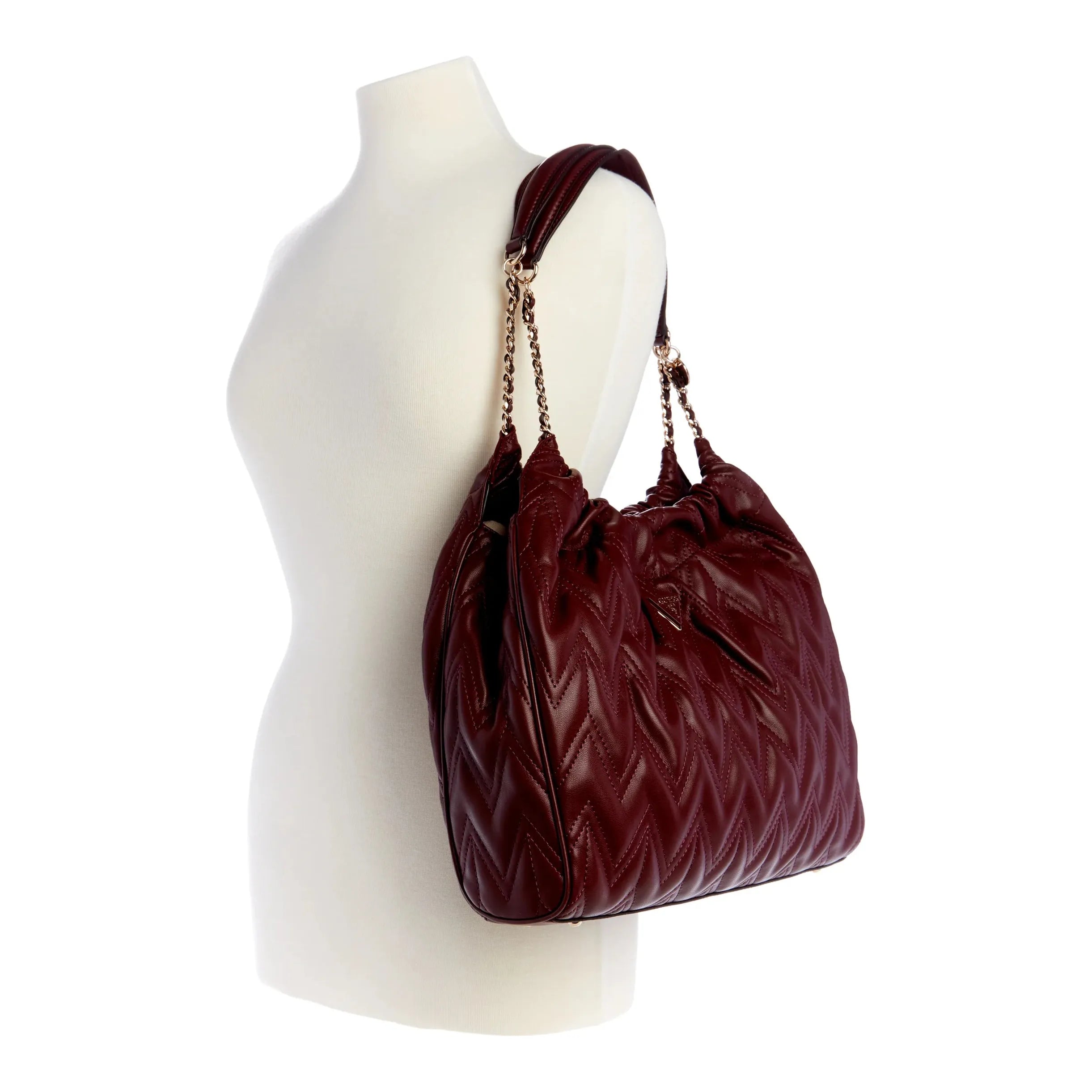 Guess Eda Large Hobo - Burgandy