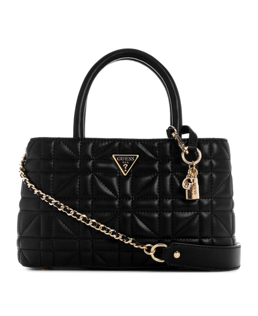 GUESS Edita Elite Satchel - Black