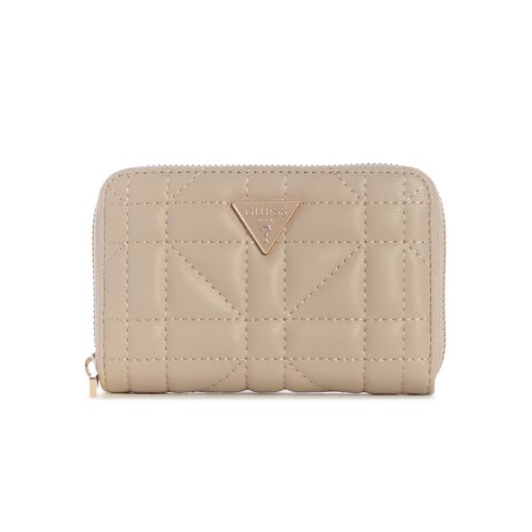 Guess - Edita Medium Zip-Around Wallet in Light Taupe