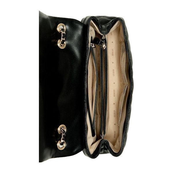 GUESS Tamsin Large Convertible Crossbody Flap - Black