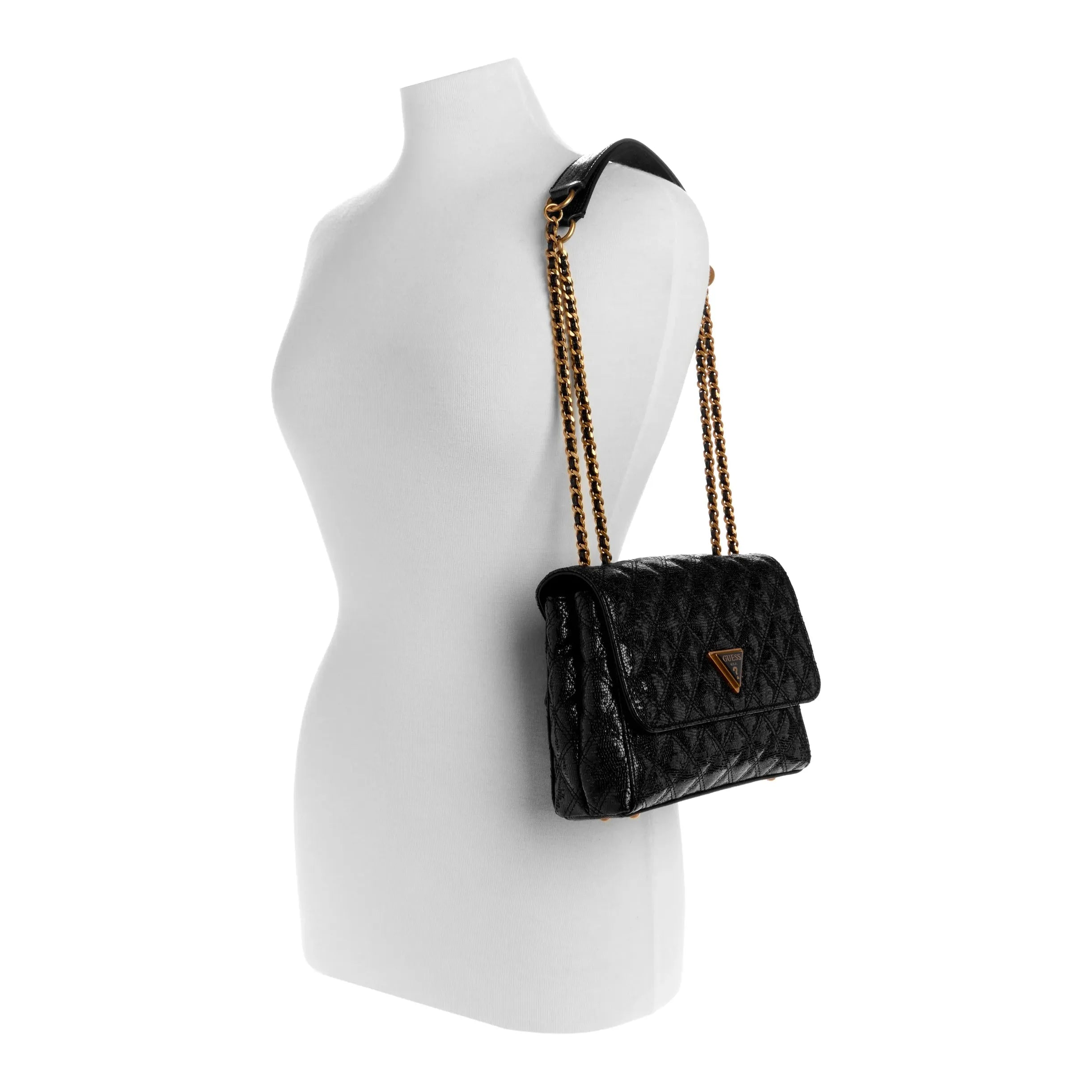 Guess Giully 2 Comp Convertible Flap - Black