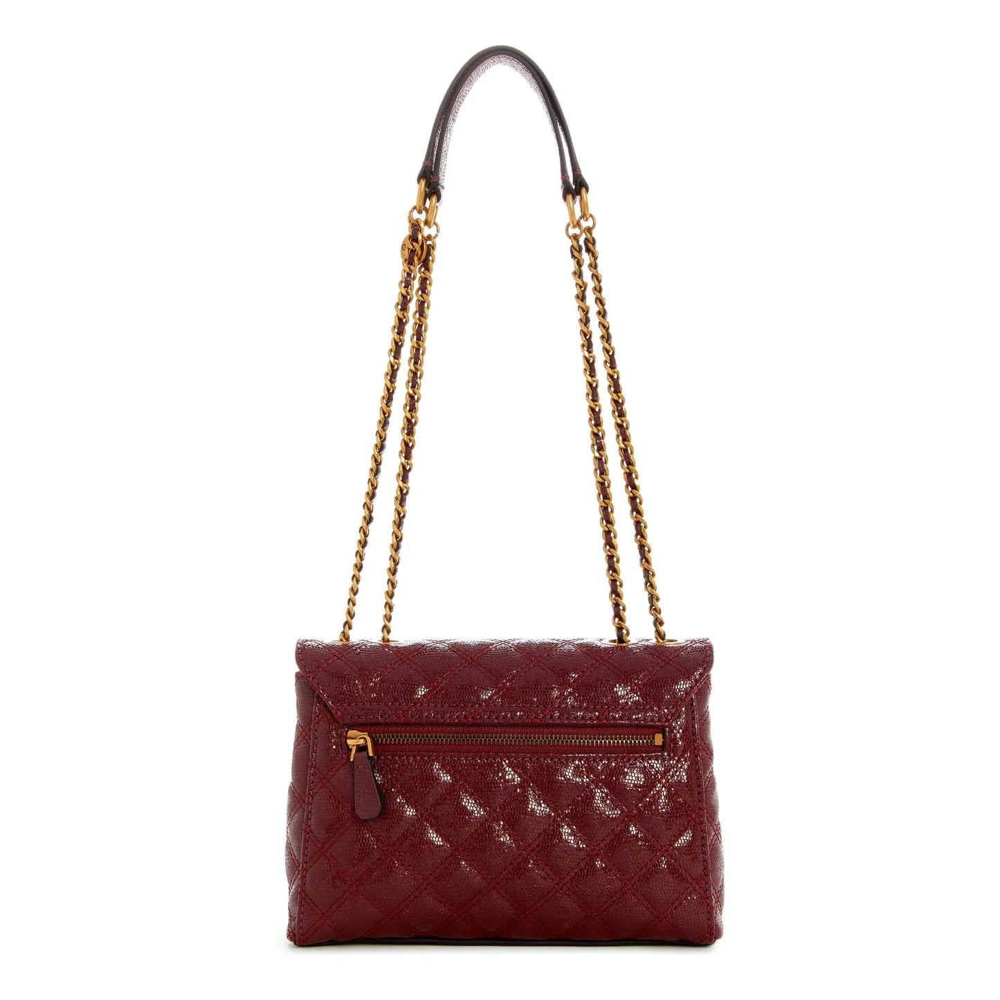Guess Giully 2 Comp Convertible Flap - Burgundy