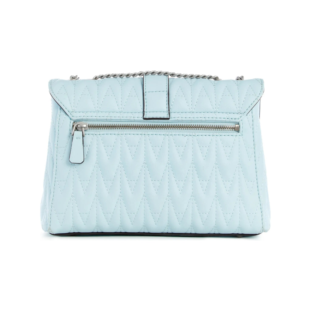 Guess Regilla Convertible Crossbody Flap - Ice Blue