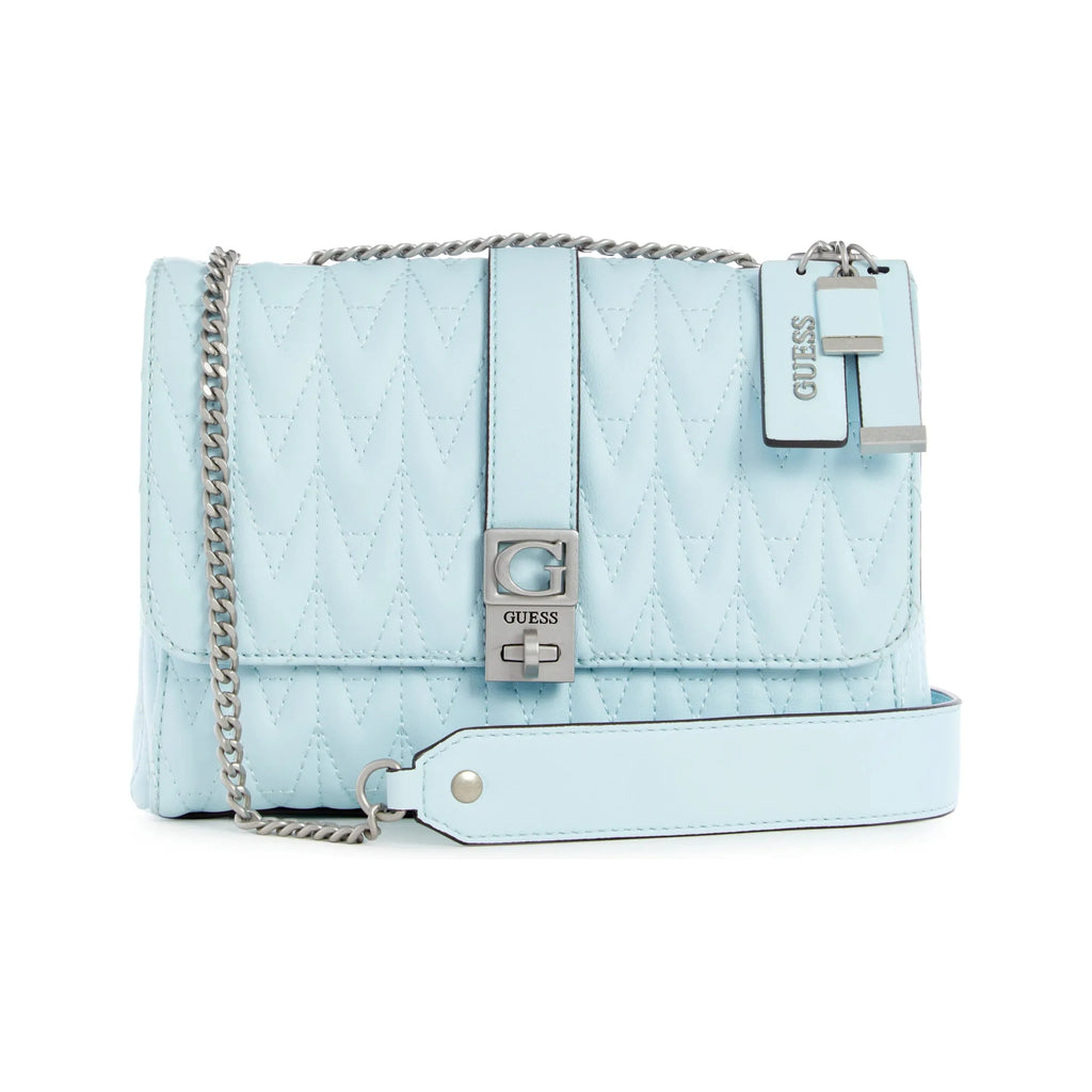 Guess Regilla Convertible Crossbody Flap - Ice Blue