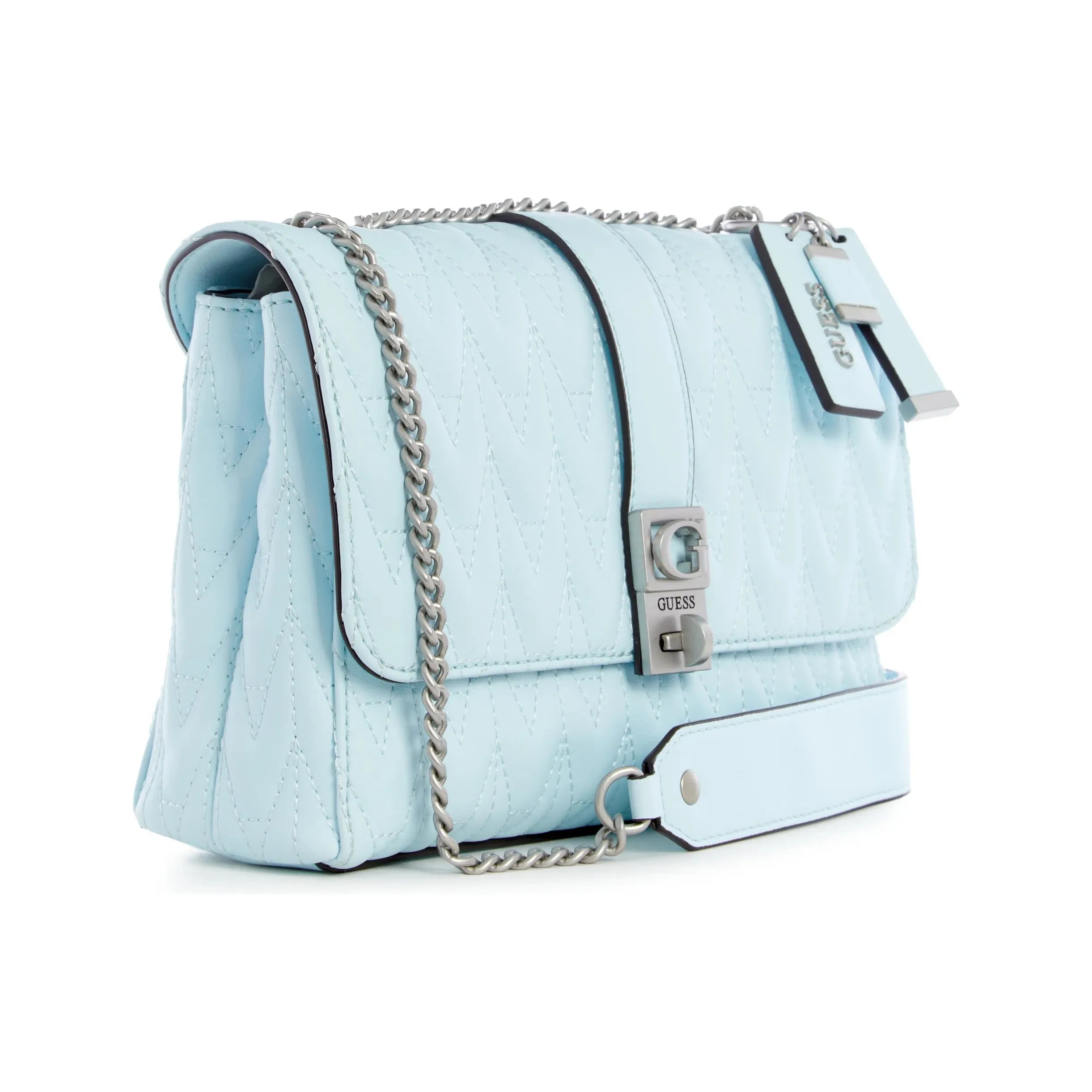 Guess Regilla Convertible Crossbody Flap - Ice Blue