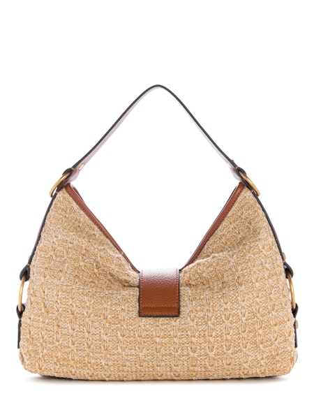 Guess Camden Shoulder Bag - Natural Cognac