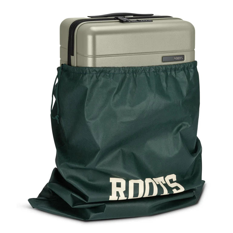 Roots Travel Spinner Carry-On Expandable Hardside Luggage - Sage Green