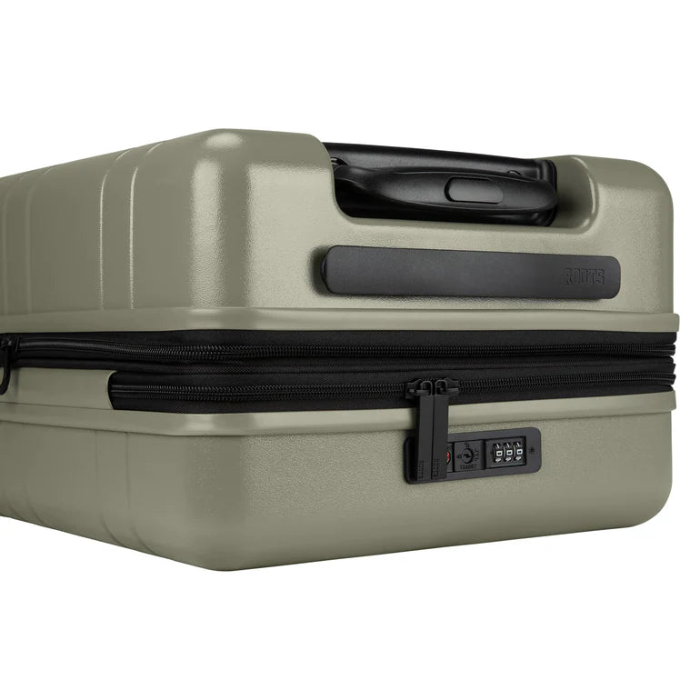 Roots Travel Spinner Carry-On Expandable Hardside Luggage - Sage Green