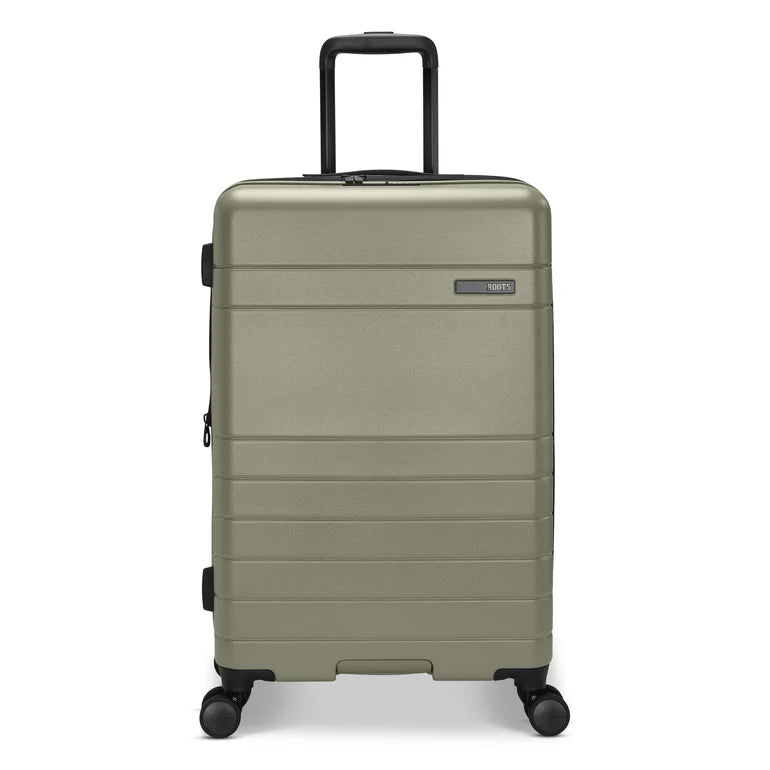 Roots Travel Spinner Medium Expandable Luggage - Sage Green