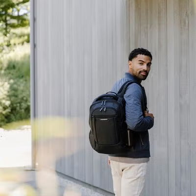 Samsonite Classic NXT Slim Laptop Backpack - Black