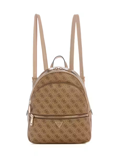 Guess Manhattan II Large Backpack - Latte/Logo