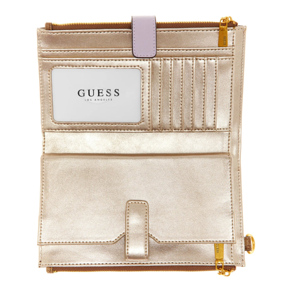 Guess Noreen Double Zip Organizer Wallet