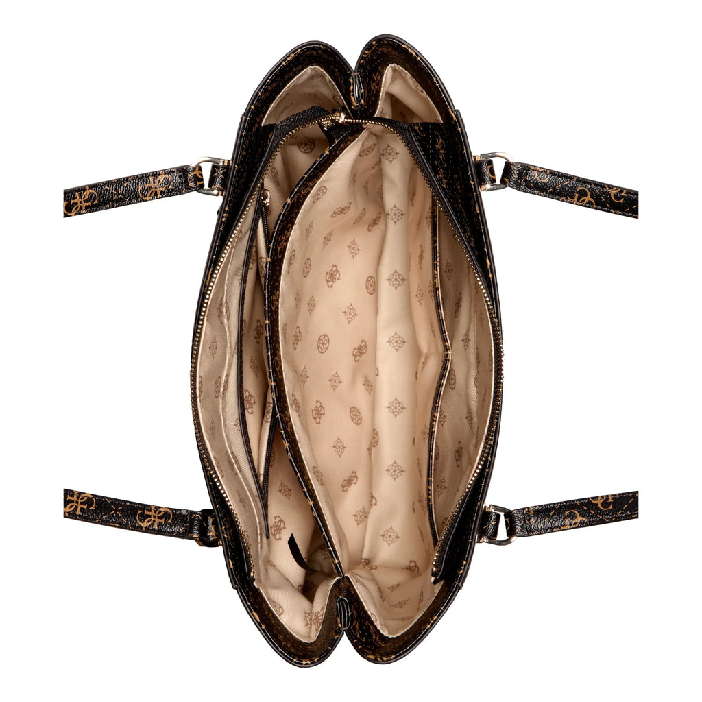 Guess Daryna Elite Tote - Brown Logo