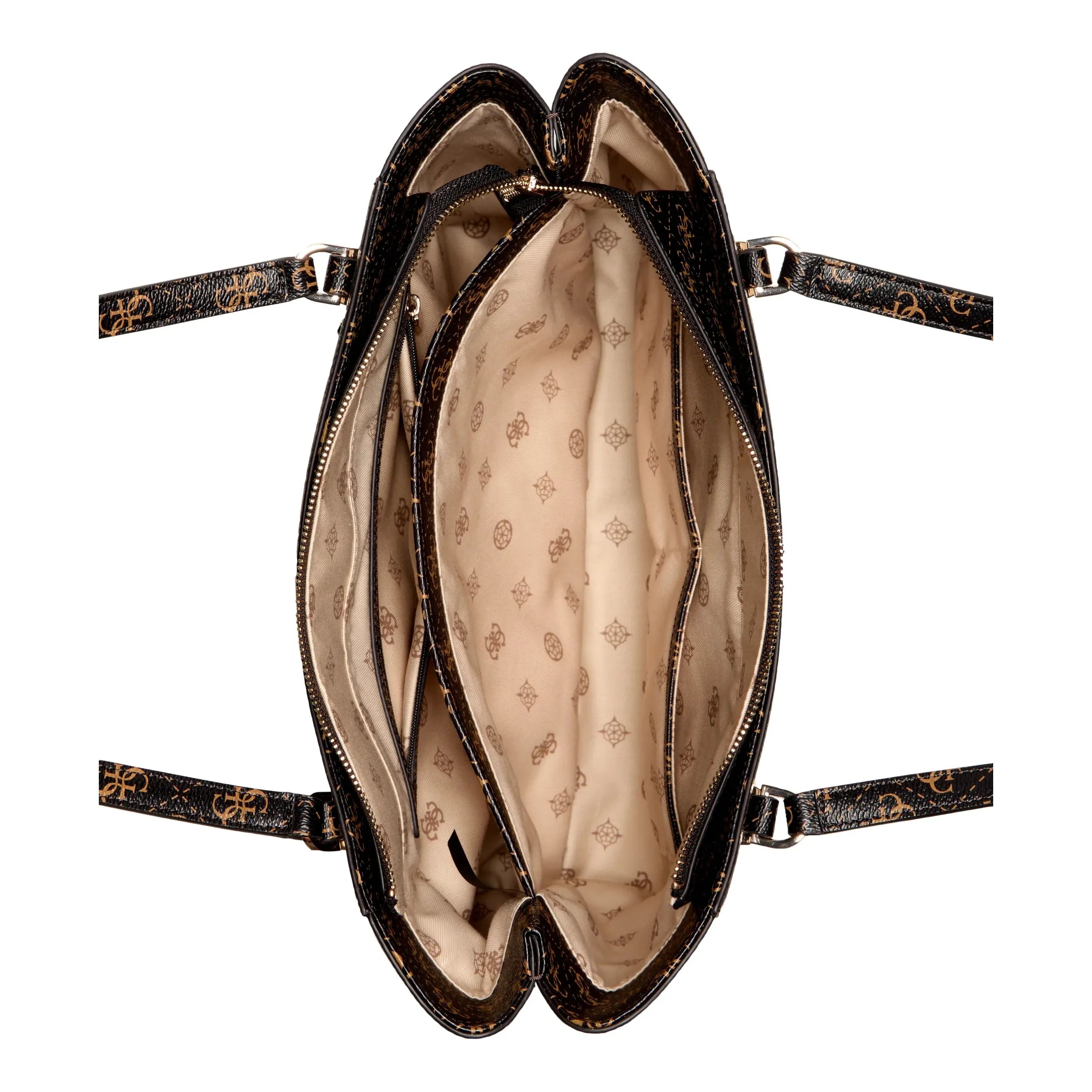 Guess Daryna Elite Tote - Brown Logo