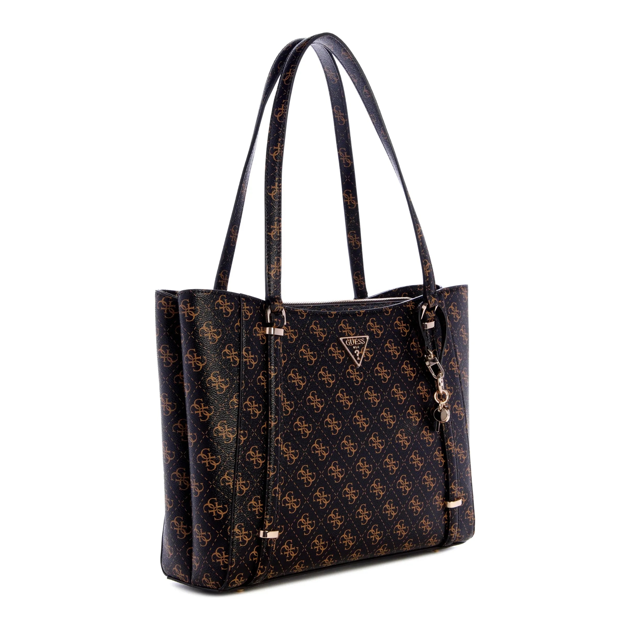 Guess Daryna Elite Tote - Brown Logo