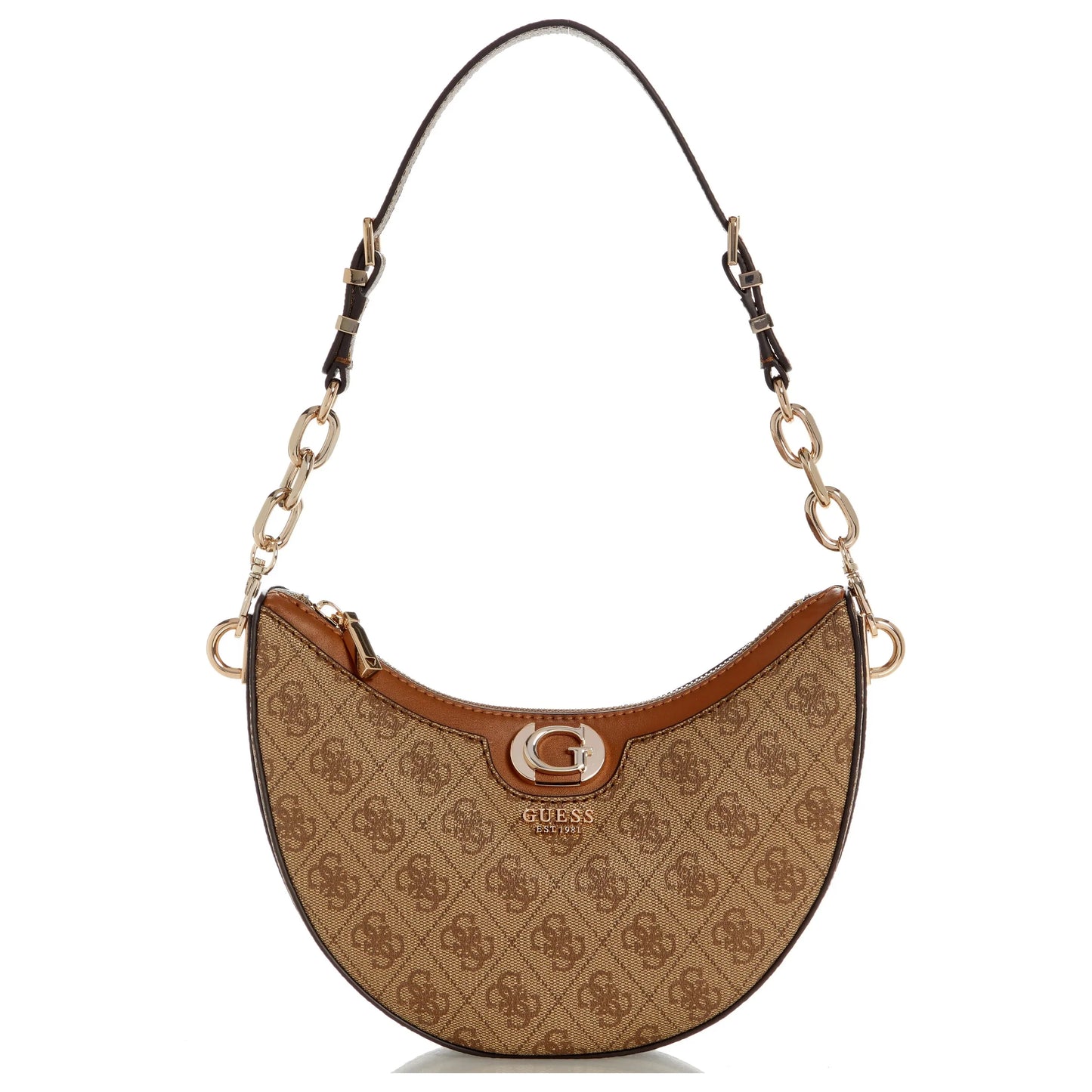 Guess Orlina Sac à bandoulière avec poignée supérieure - Logo charbon