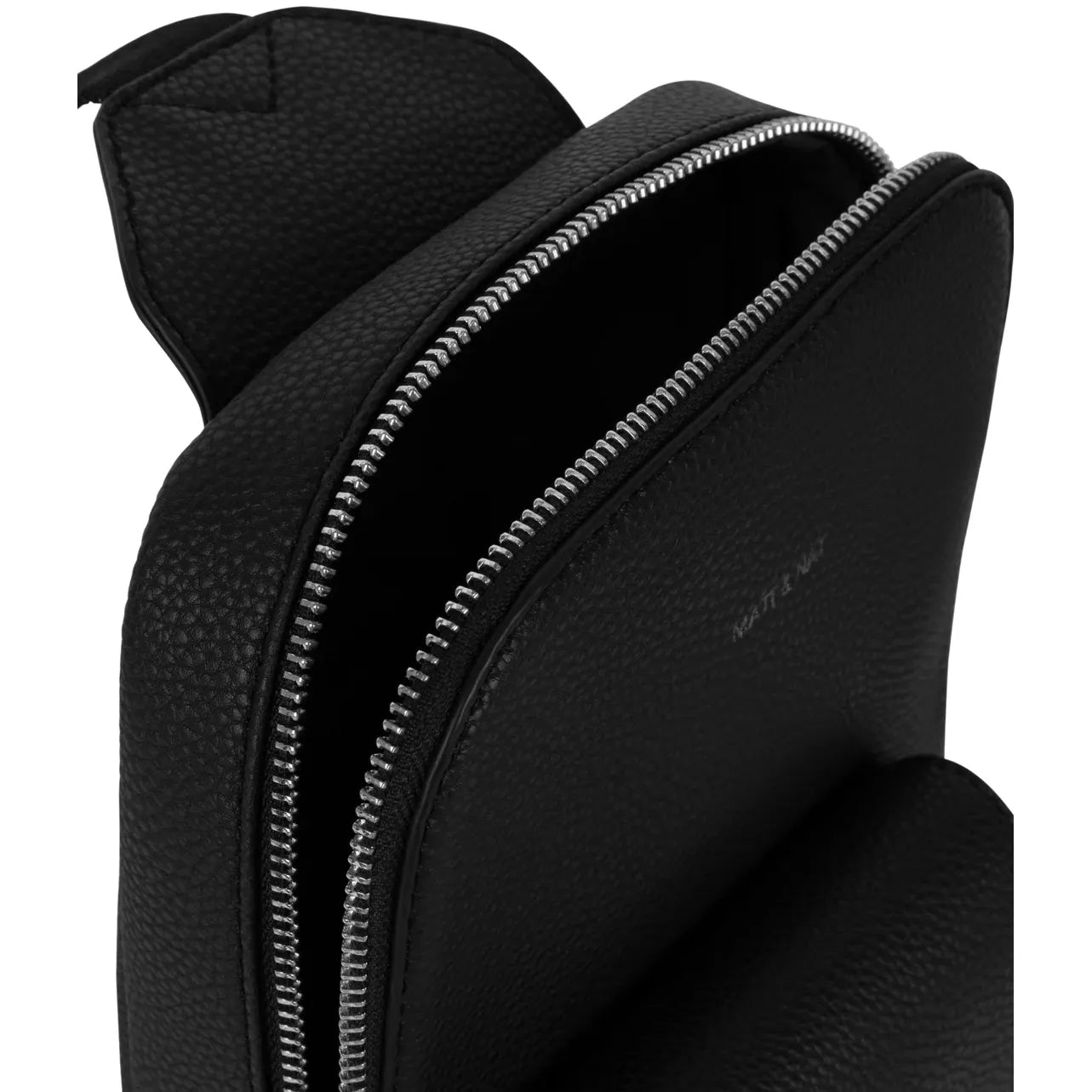 Matt & Nat Allar Vegan Sling Bag Grain - Black