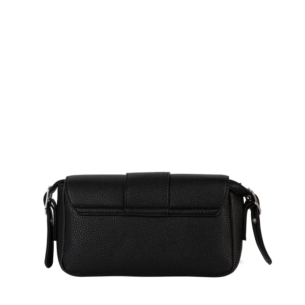Matt & Nat Isabelle Vegan Crossbody Bag Grain - Black