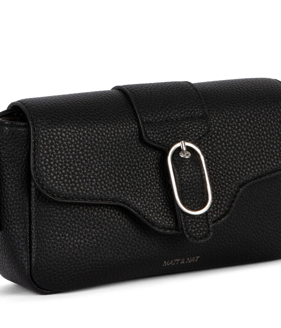 Matt & Nat Isabelle Vegan Crossbody Bag Grain - Black