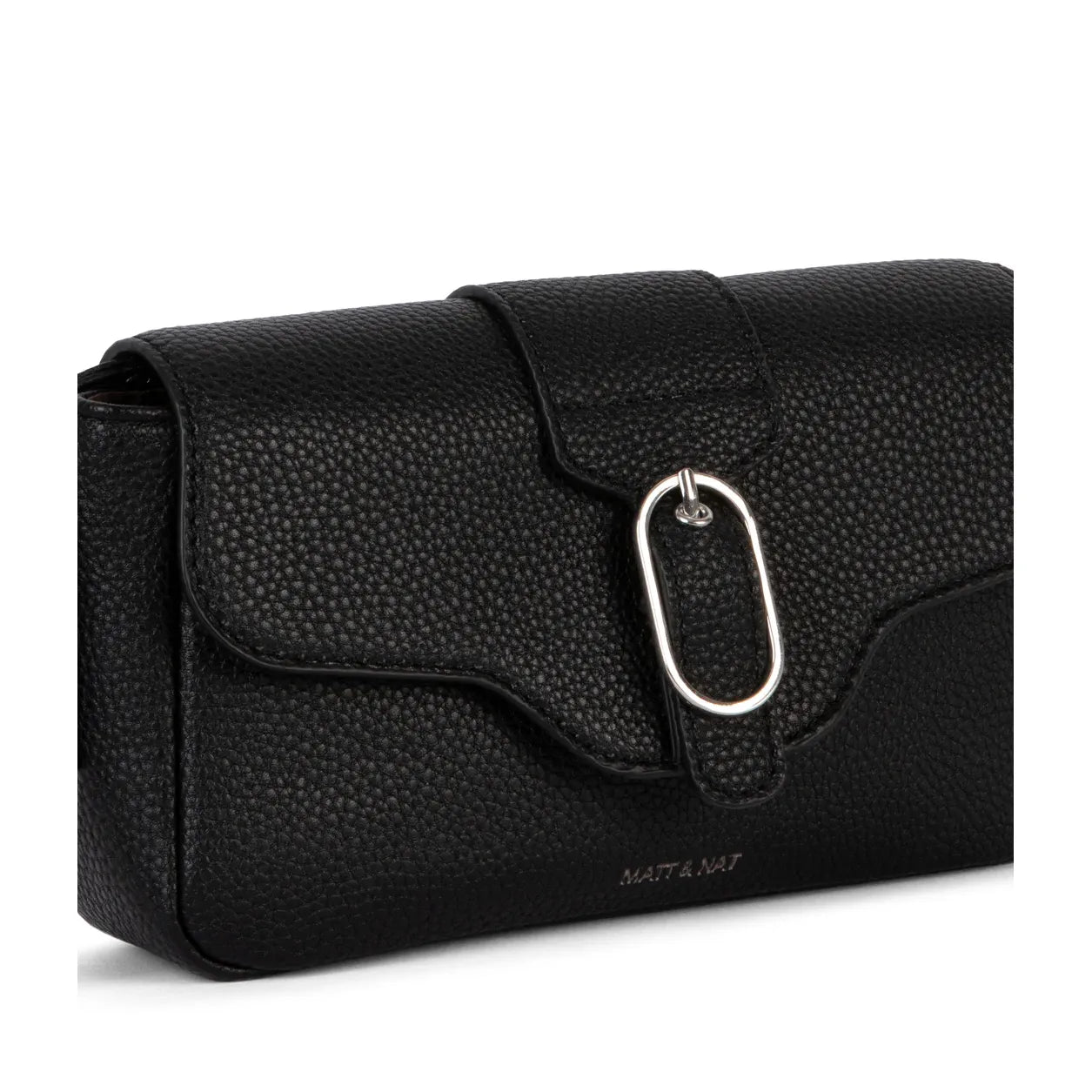 Matt & Nat Isabelle Vegan Crossbody Bag Grain - Black