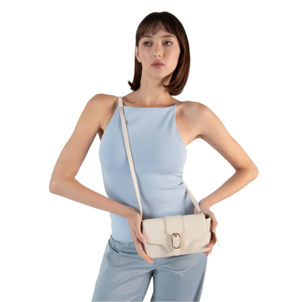 Matt & Nat Isabelle Vegan Crossbody Bag Grain - Black