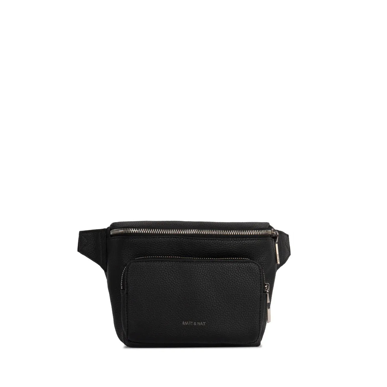 Matt & Nat Kora Vegan Belt Bag Grain - Black