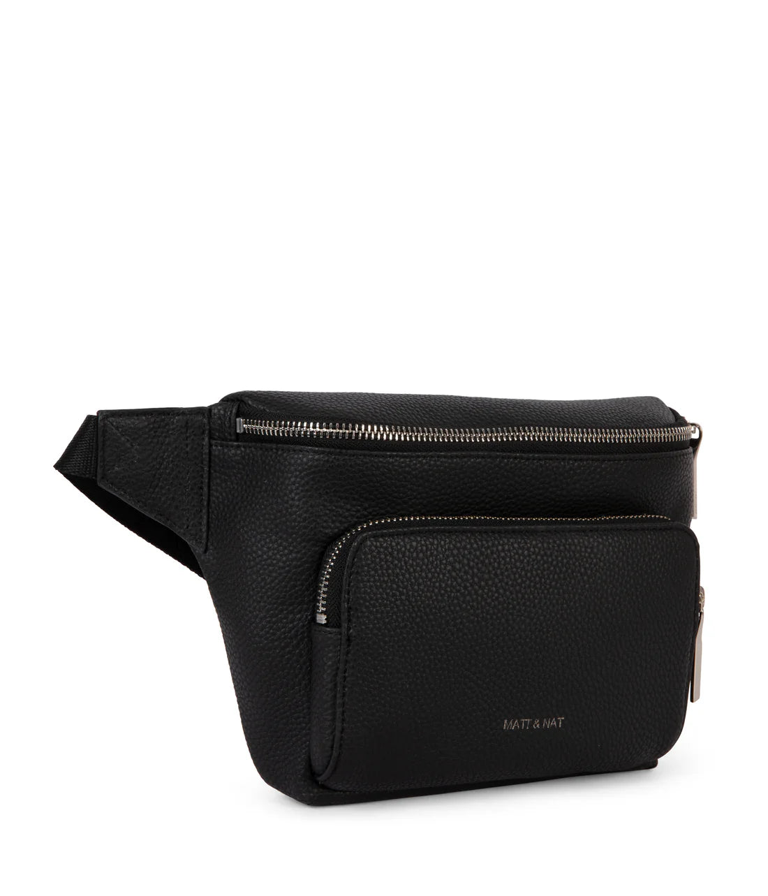 Matt & Nat Kora Vegan Belt Bag Grain - Black
