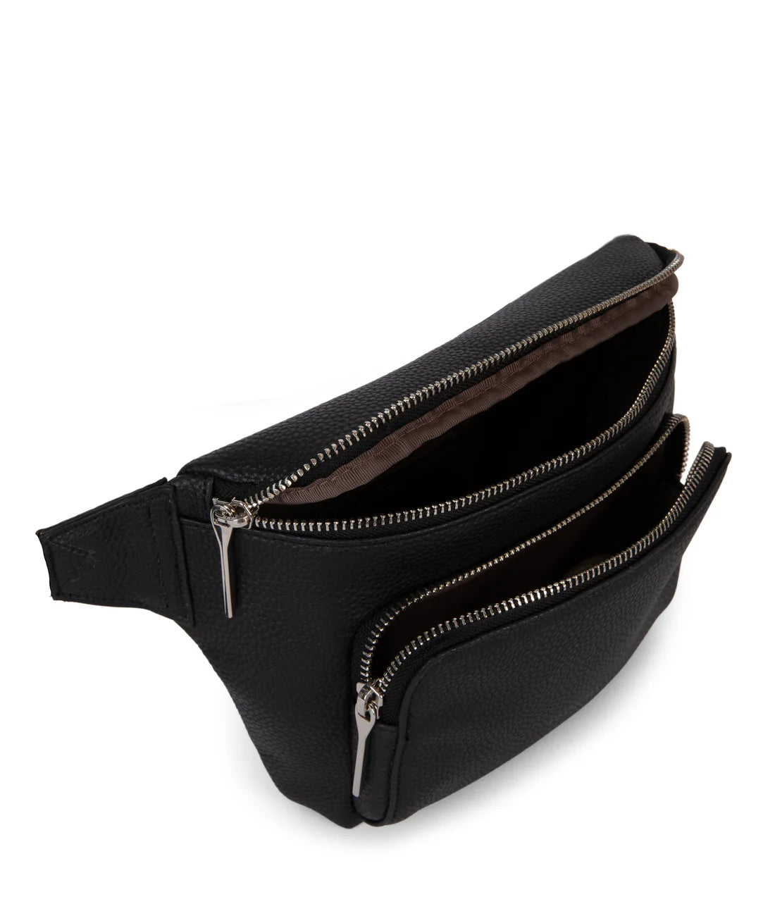 Matt & Nat Kora Vegan Belt Bag Grain - Black