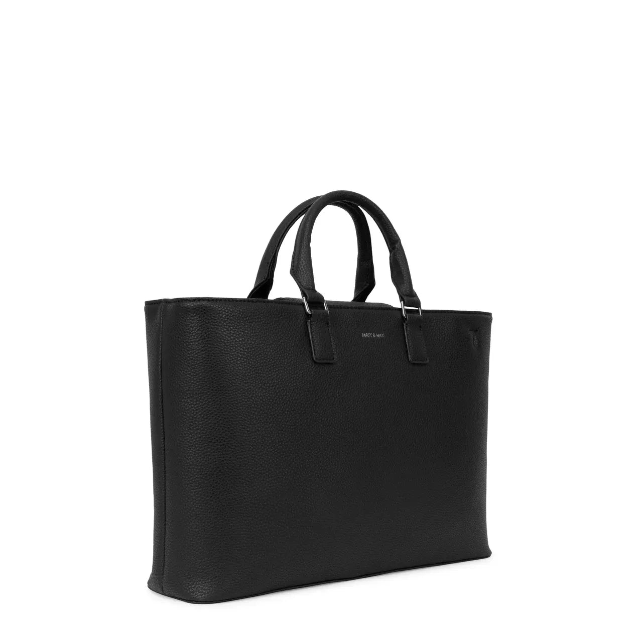 Matt & Nat Sevyn Vegan Satchel Grain - Black