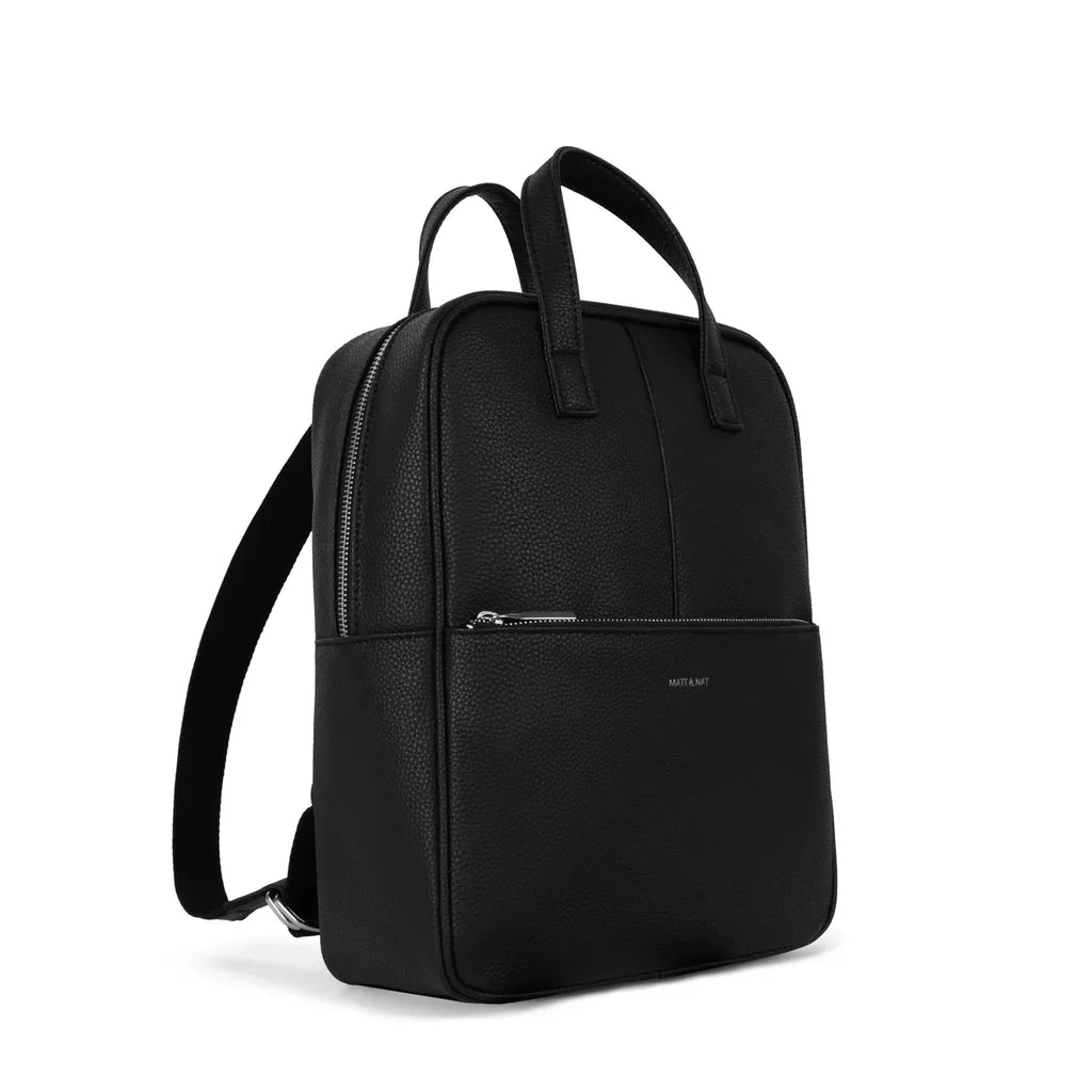 Matt & Nat Thebe Vegan Backpack Grain - Black