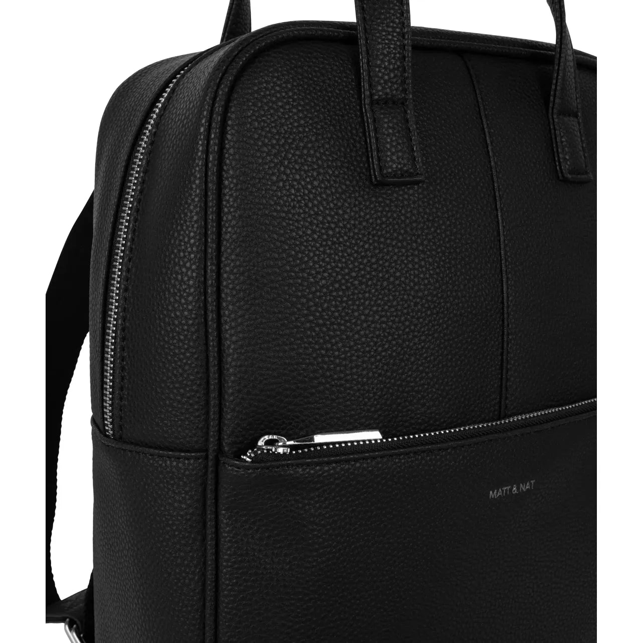 Matt & Nat Thebe Vegan Backpack Grain - Black