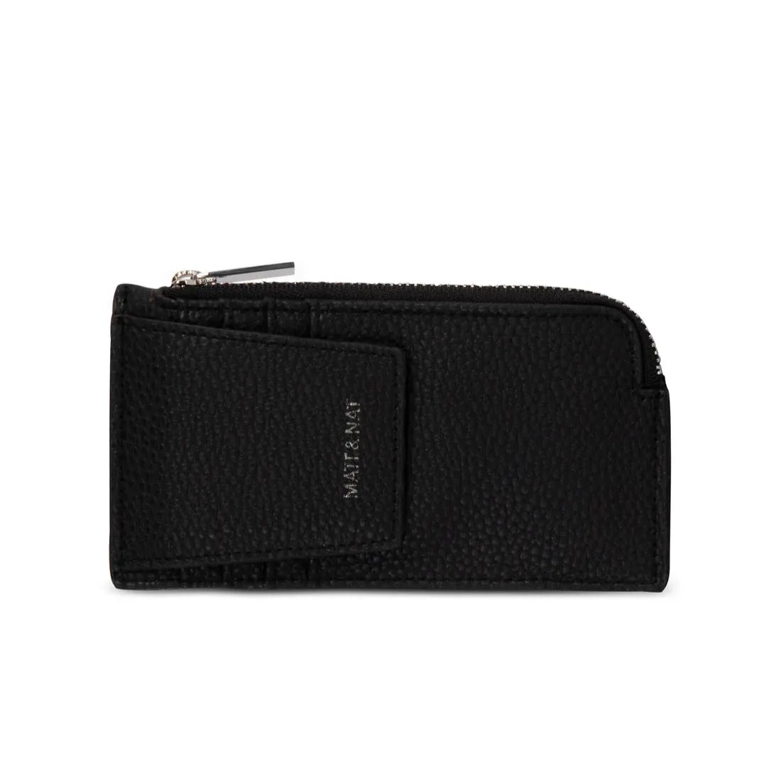 Matt & Nat Gratz Vegan Wallet Grain - Black