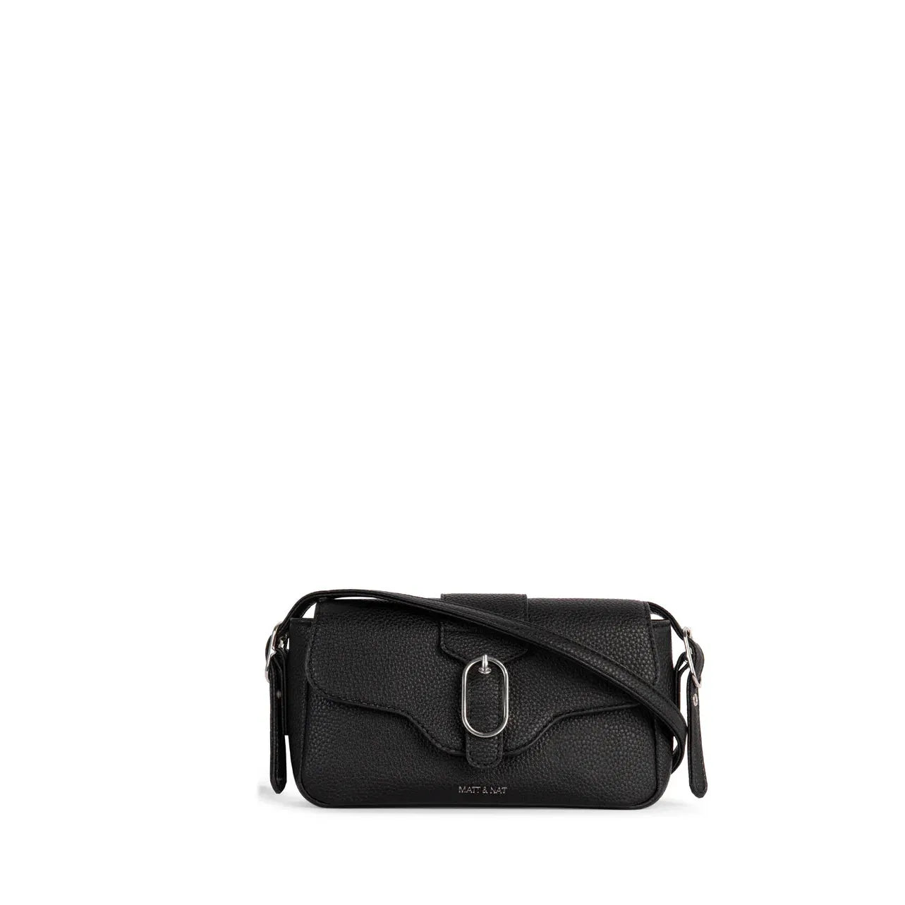 Matt & Nat Isabelle Vegan Crossbody Bag Grain - Black