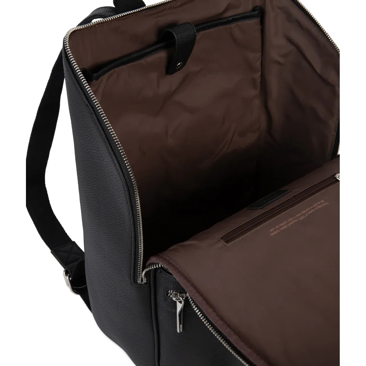 Matt & Nat Remi Vegan Backpack Grain - Black