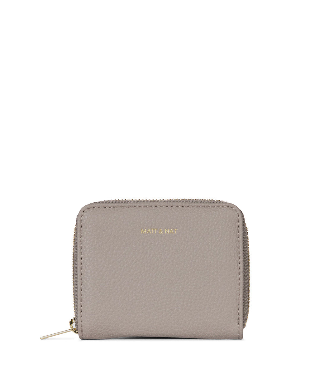 Portefeuille zippé végan Matt & Nat Rue Small Grain
